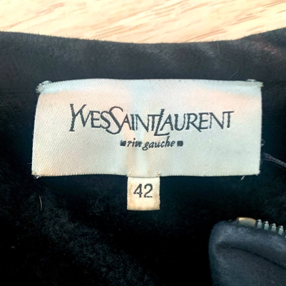 Ysl Shearling  Runways collection coat one of the kind Limited additionAuthentic - Picture 7 of 8